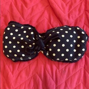 Hollister polka dotted bandeau Size XS/S